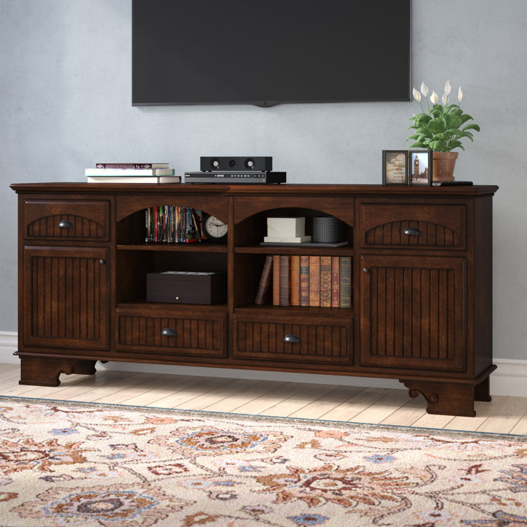 Darby Home Co Vicknair Solid Wood TV Stand for TVs up to 88" Wayfair